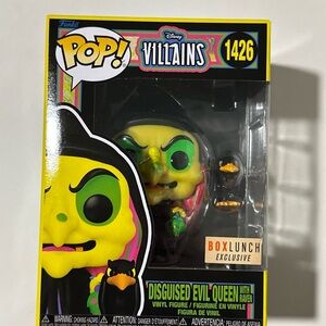 Funko Pop Villains Disguised Evil Queen with Raven